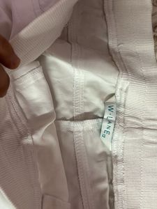 White Capri Pants