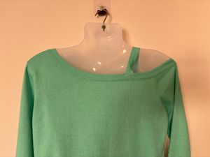 Turquoise Blue Knitted Top