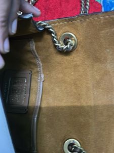 Original Coach Parker 18 Rose Print Bag