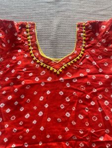 Bandhani Patiala Salwar Suit Set