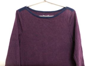 Faded Glory Purple Cotton T Shirt