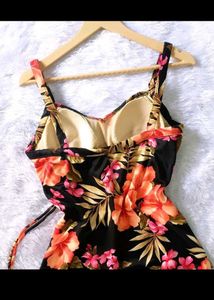 Floral premium padded Bodysuit/Swimsuit