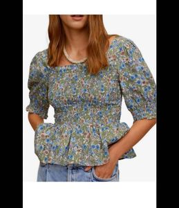 Mango Floral Top