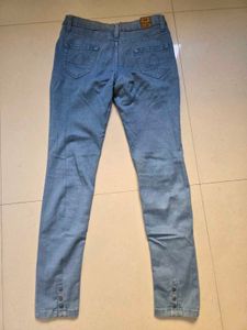 Light Wash Denim Skinny Jeans