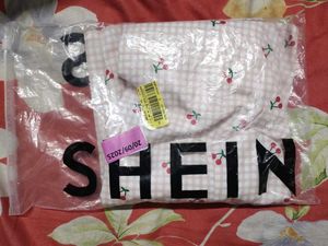 shein Cute Cherry Print Top