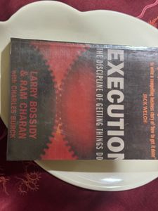 "Execution" by Larry Bossidy & Ram Charan