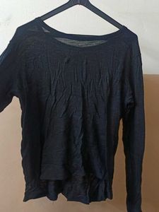 Black Long Sleeve Top