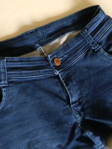 Dark Blue Denim Jeans