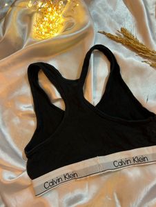 Calvin Klein Black Sports Bra