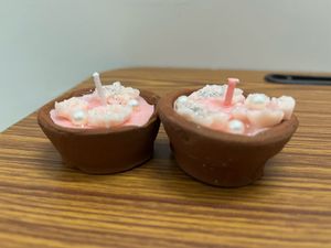 Handcrafted Diwali Diya Candles (Set of 5)