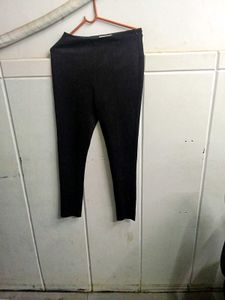 Primark Black Velvet Women Trouser
