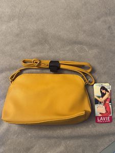 Lavie Mustard Crossbody Bag