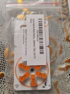 Signia Hearing Aid Batteries-Size 13,6battery Set