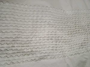 White Lace Detail Blouse