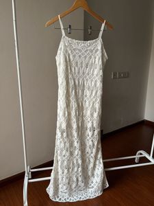 NEW LOOK Lace Maxi With Side Slit Detail