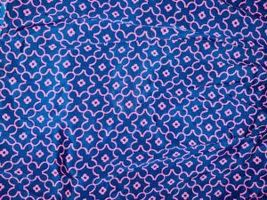 Dress Pink AND Blue Print