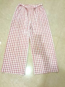 Pink Gingham Pajama Set