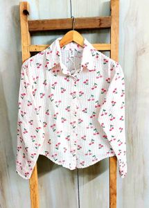 Cotton Printed Shirt Size-36