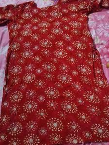 Beautiful Red Kurti