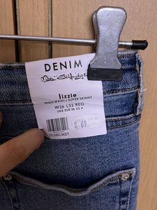High Waist Stretch Skinny Denims With Tag