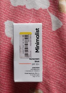 Minimalist Sunscreen stick SPF 50+