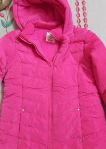 Cute Pink Puffer Jacket