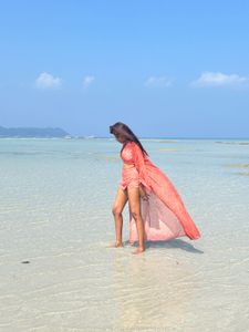 Printed Halter Neck Top skirt Set