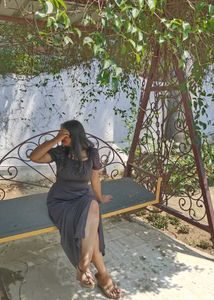 Black Midi Dress