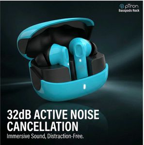 pTron Basspods Rock Earbuds