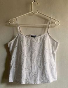 💥SALE! Chickankari Pure Cotton Sleevless Top
