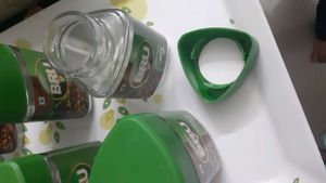 Bru Coffee Glass Containers