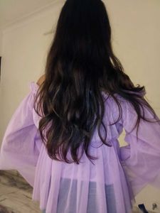 Lavender Trendy Top For Women