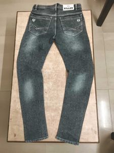 Stylish Grey Denim Jeans