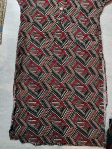 Patterned Tunic Top