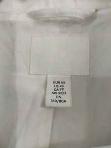 H&amp;M White Blazer