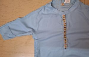 Blue Kurta For Women