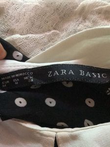 Zara Satin Polka Dot Cute|Pinterest|Korean Dress