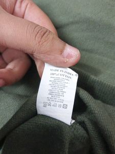 Max Crop Green Sweatshirt