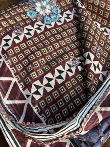 Embroidered Saree