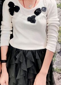 White Woolen Top
