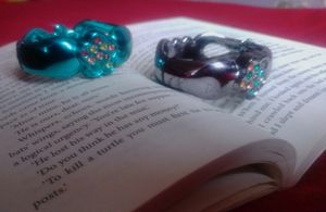 Silver+ Blue Bracelets