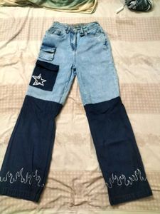 Roadster Wideleg Double Coloured Jeans