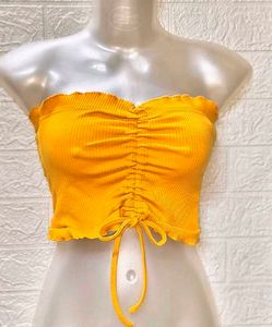 Yellow Tube Top 28 to 32 inches