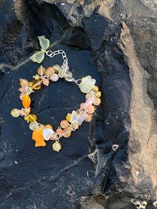 beaded cluster bracelets