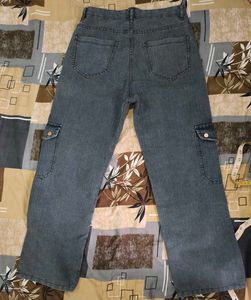 Grey Cargo Pant