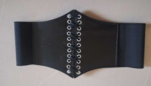 Stylish Black Corset Belt