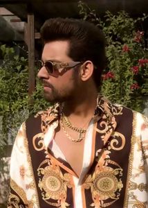 Versace Inspired Patterned Shirt