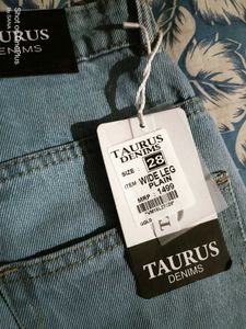 Light Blue Wide Leg Jeans(NEW)
