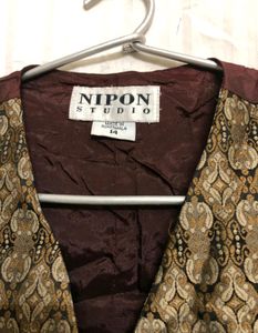 Nipon Studio Printed Waistcoat