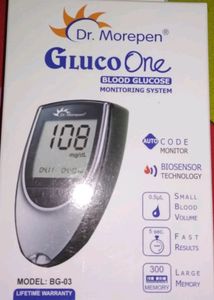 Dr Morepen Glucometer Bg-03 Without Strips